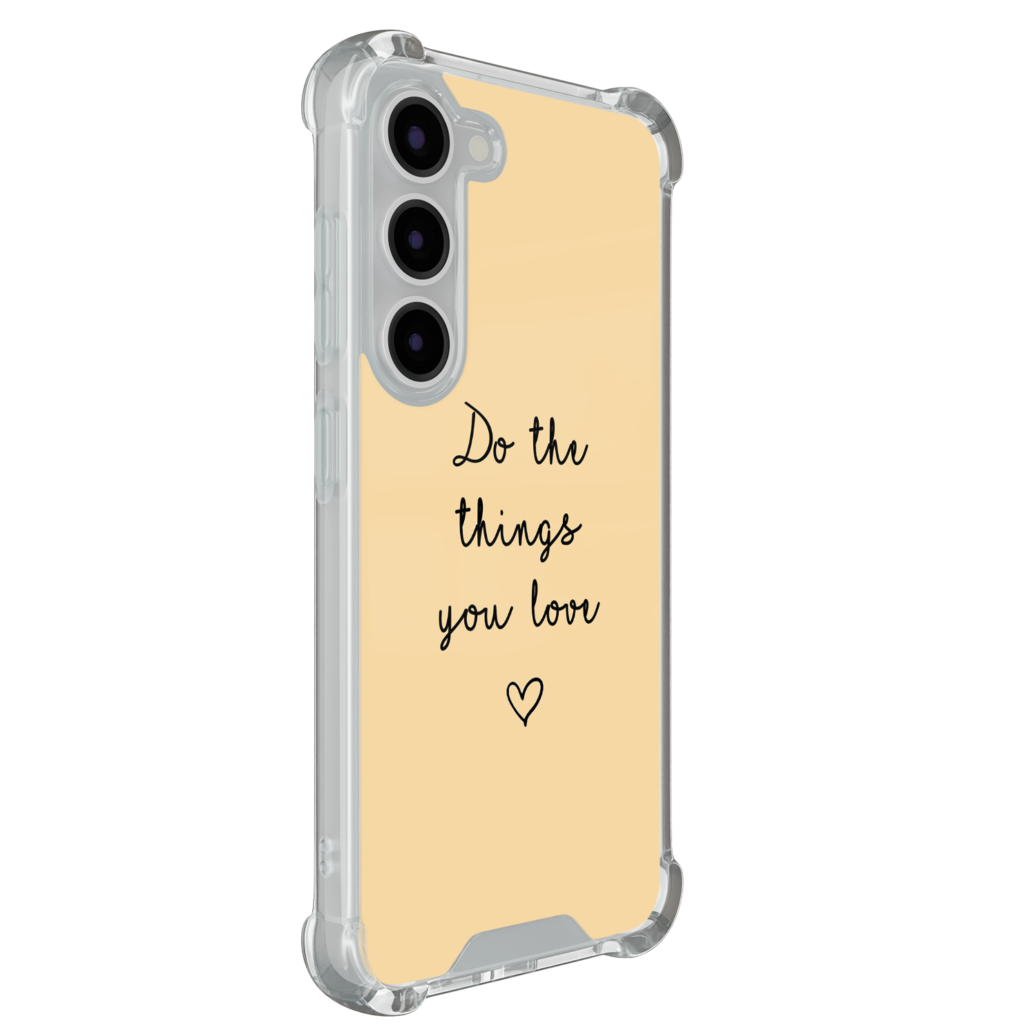 Leuke Telefoonhoesjes Samsung Galaxy S23 shockproof case - Do the things you love