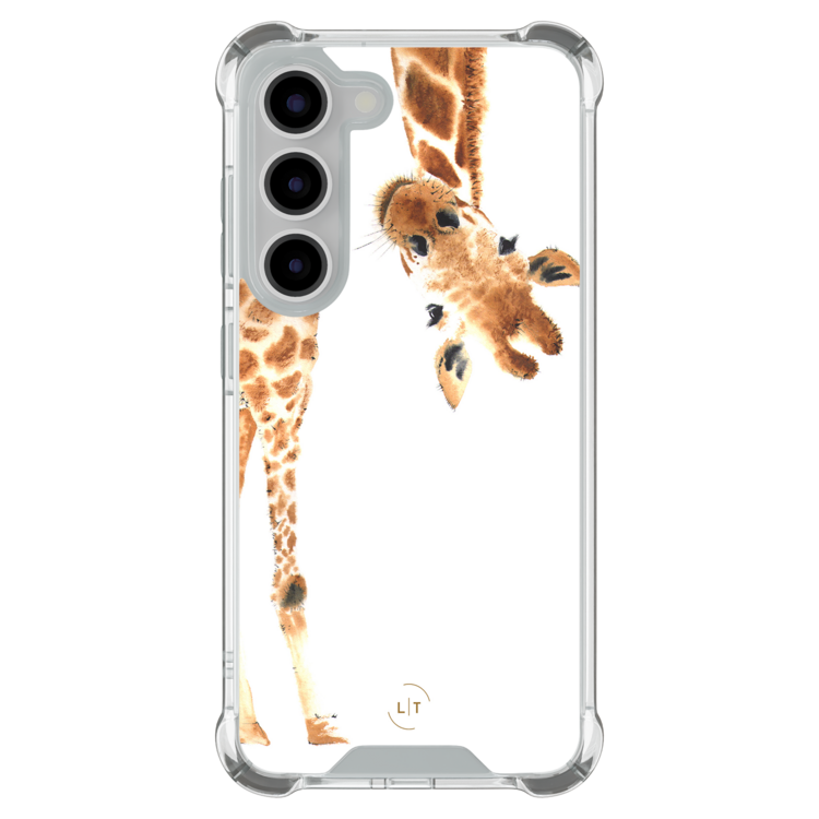 Leuke Telefoonhoesjes Samsung Galaxy S23 shockproof case - Giraffe
