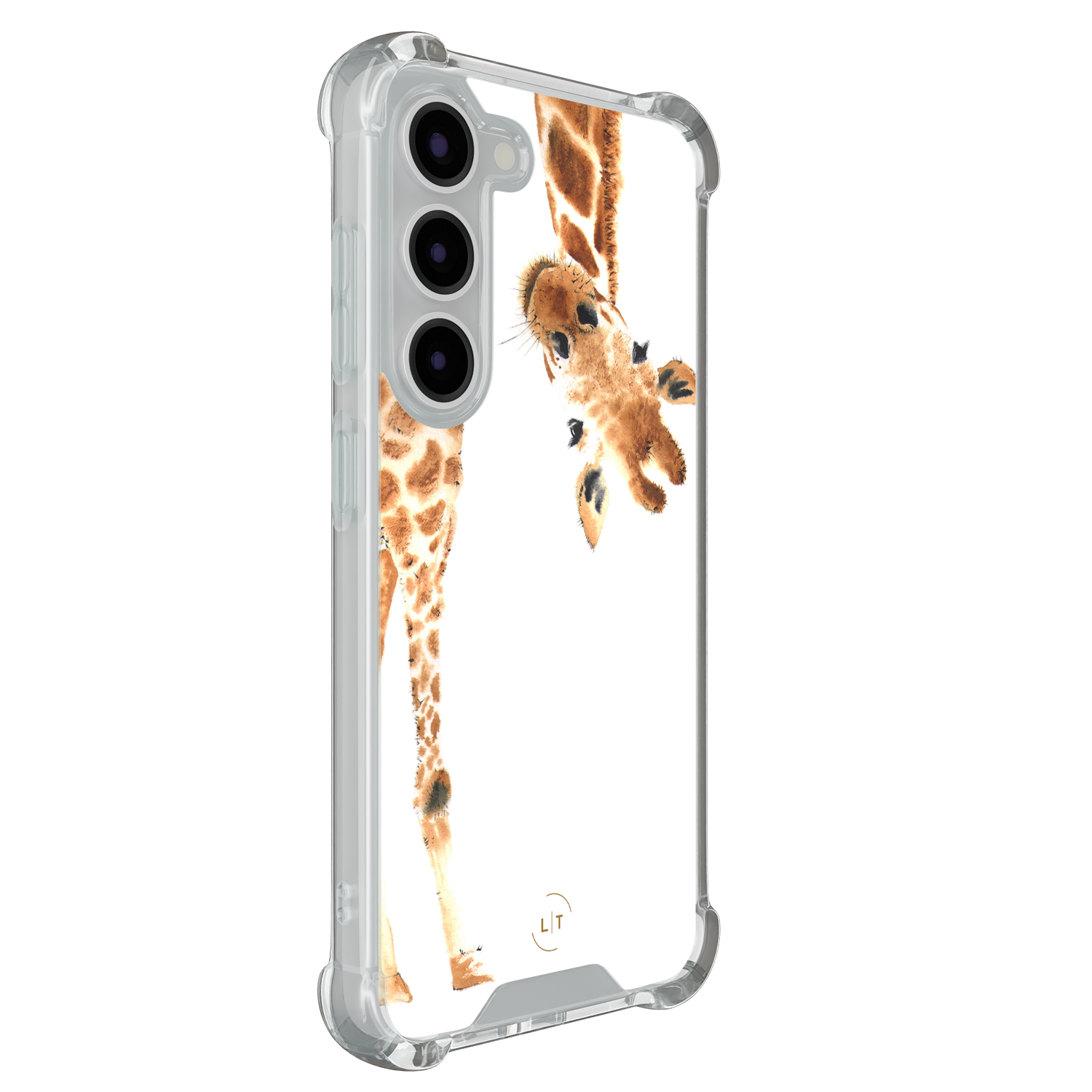 Leuke Telefoonhoesjes Samsung Galaxy S23 shockproof case - Giraffe