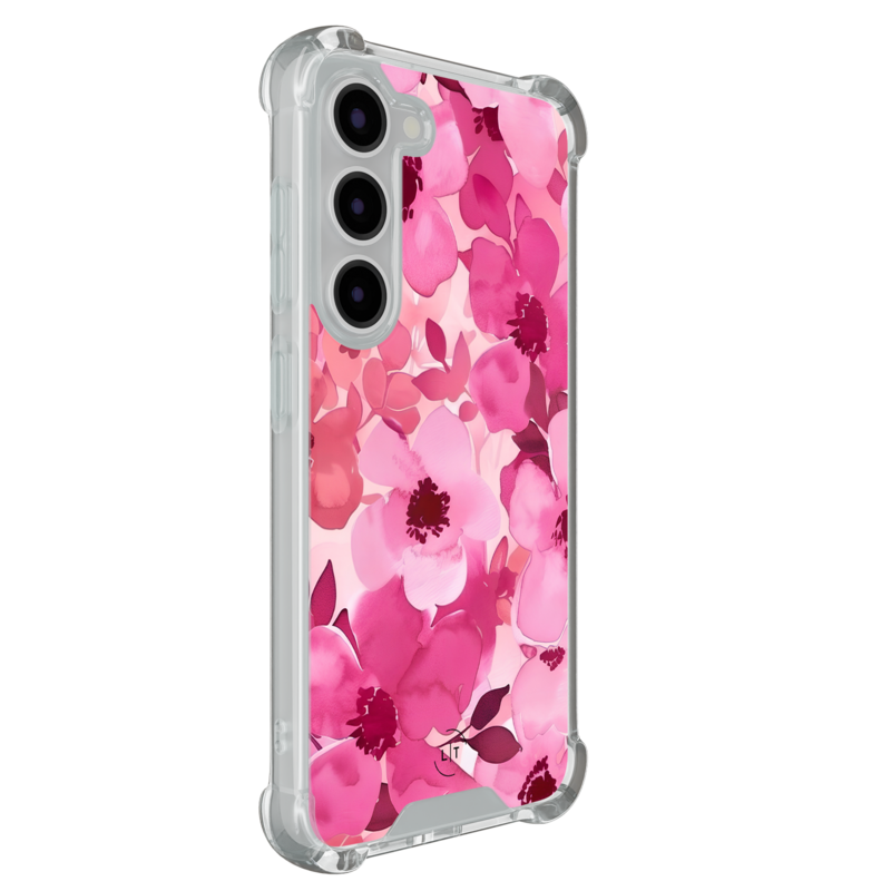 Leuke Telefoonhoesjes Samsung Galaxy S23 shockproof case - Rosy garden