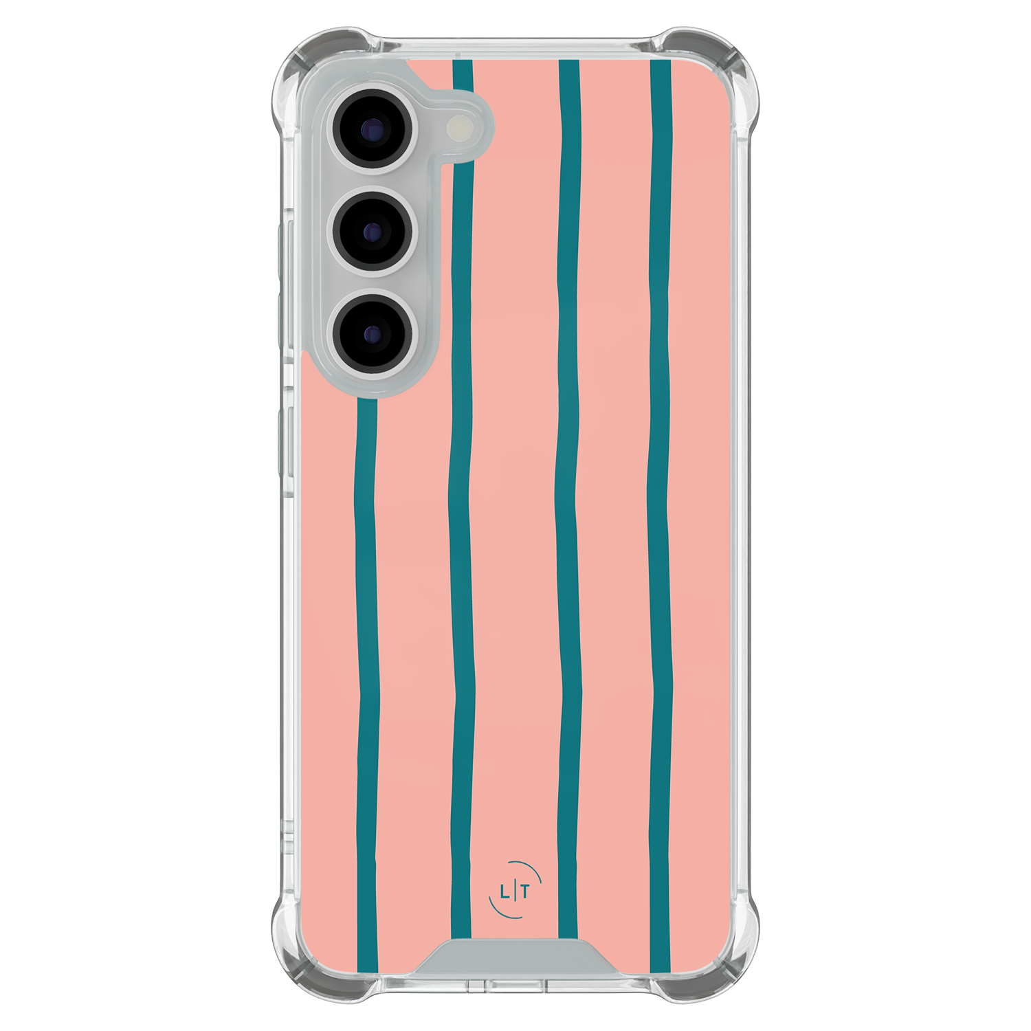 Leuke Telefoonhoesjes Samsung Galaxy S23 shockproof case - Pink flow