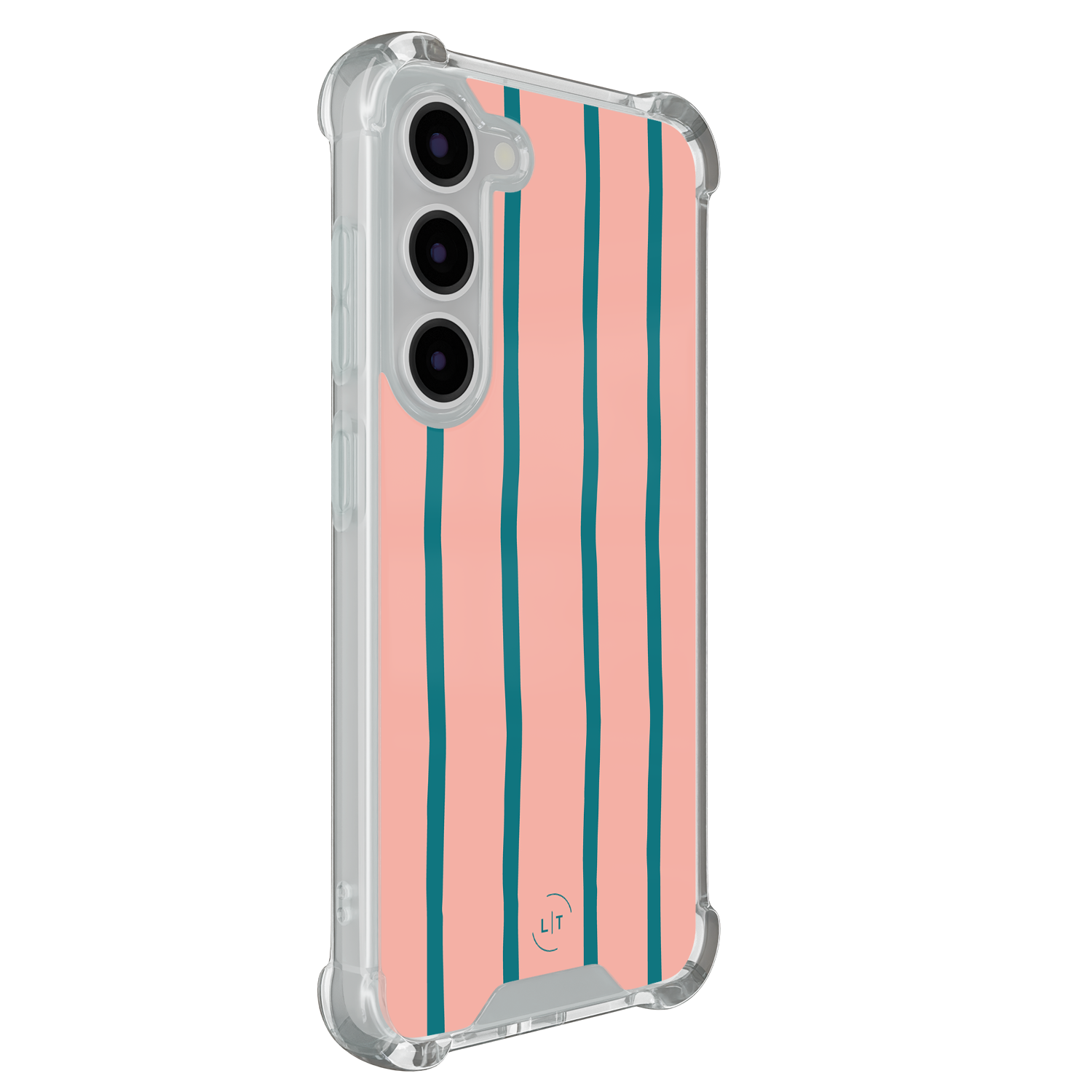 Leuke Telefoonhoesjes Samsung Galaxy S23 shockproof case - Pink flow