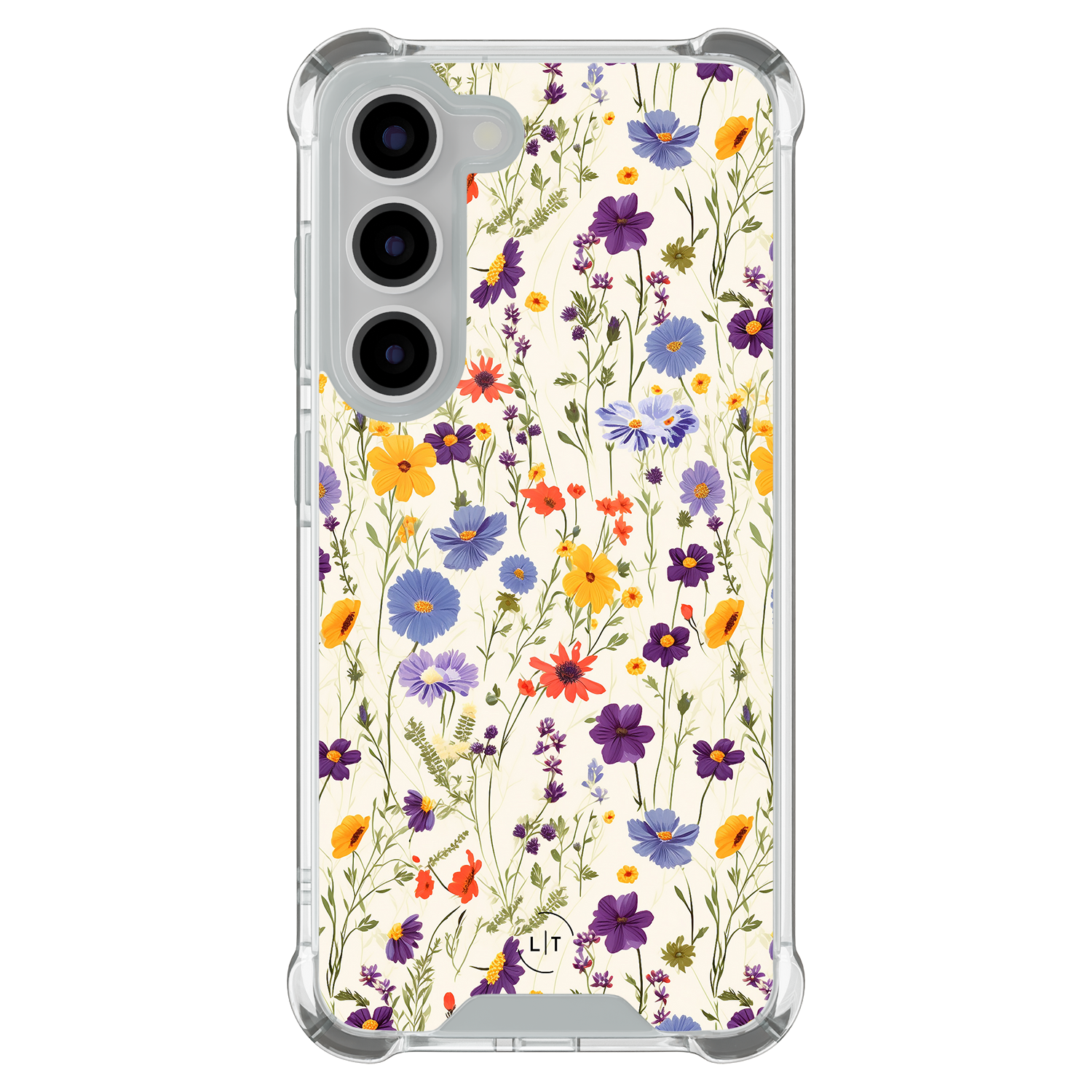 Leuke Telefoonhoesjes Samsung Galaxy S23 shockproof case - Wildflowers