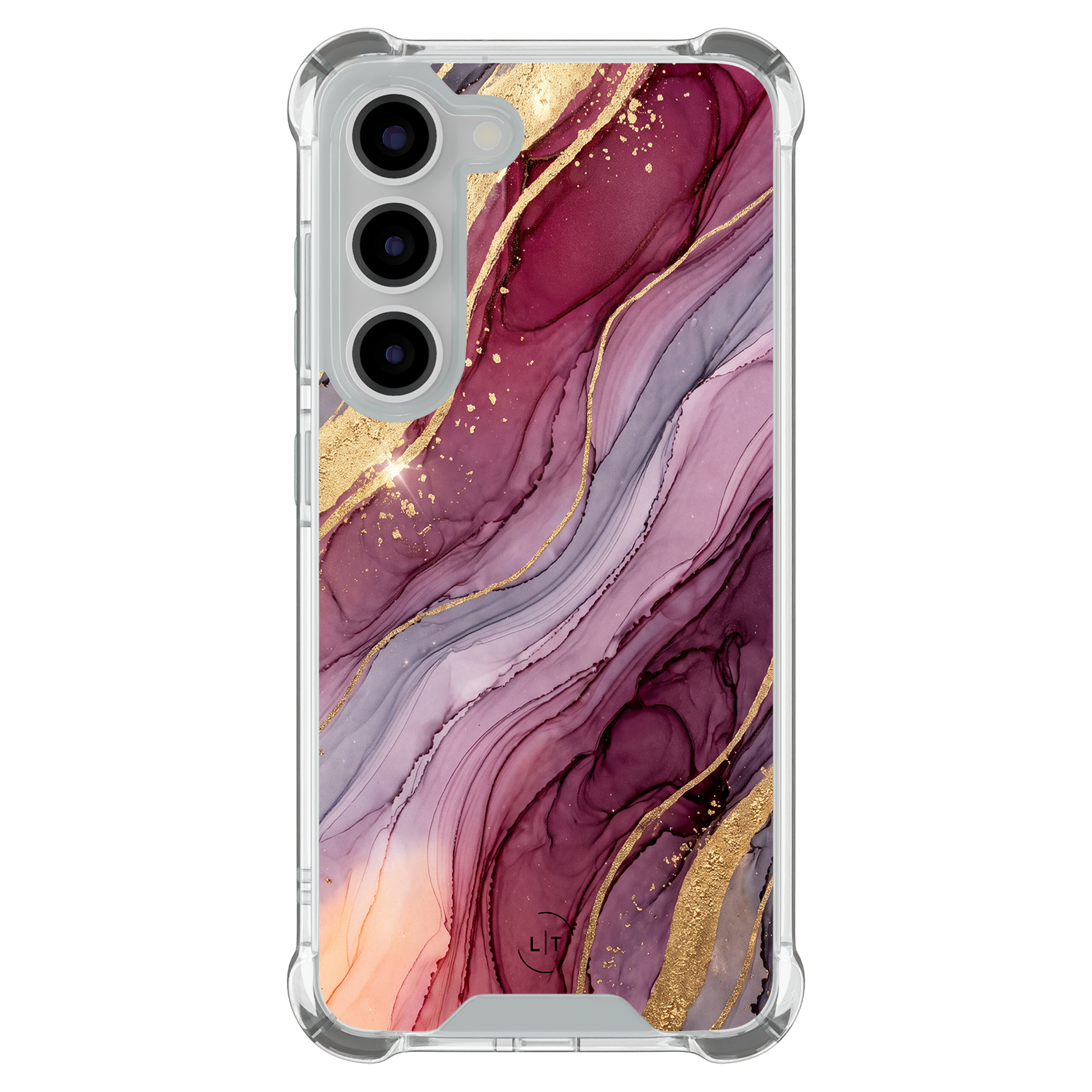 Leuke Telefoonhoesjes Samsung Galaxy S23 shockproof case - Velvet marble