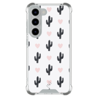 Leuke Telefoonhoesjes Samsung Galaxy S23 shockproof case - Cactus love