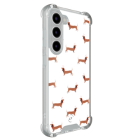 Leuke Telefoonhoesjes Samsung Galaxy S23 shockproof case - Teckels