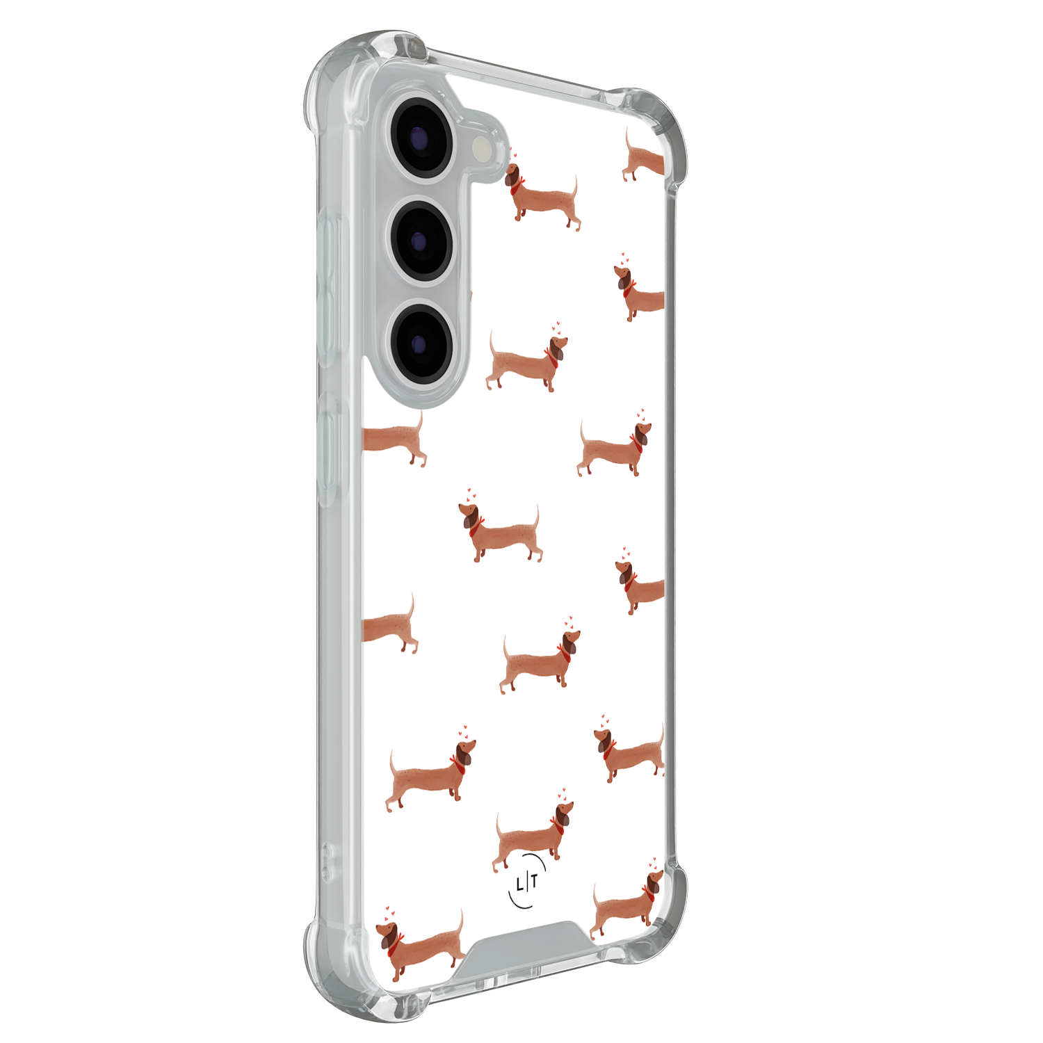 Leuke Telefoonhoesjes Samsung Galaxy S23 shockproof case - Teckels