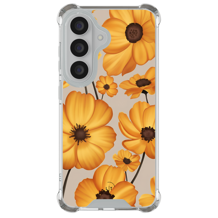 Leuke Telefoonhoesjes Samsung Galaxy S26 shockproof case - Golden bloom