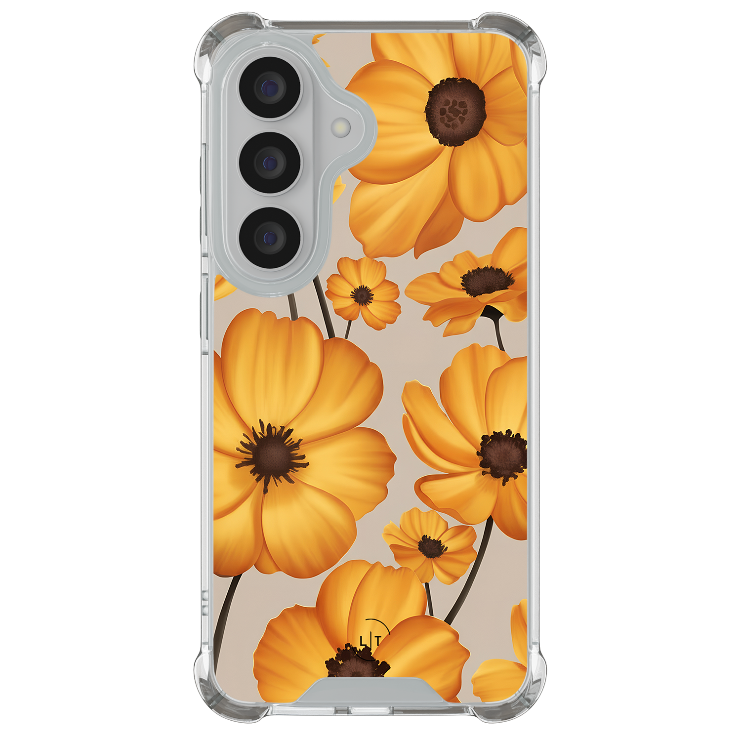 Leuke Telefoonhoesjes Samsung Galaxy S26 shockproof case - Golden bloom