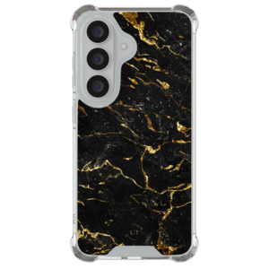 Leuke Telefoonhoesjes Samsung Galaxy S26 shockproof case - Marmer zwart goud