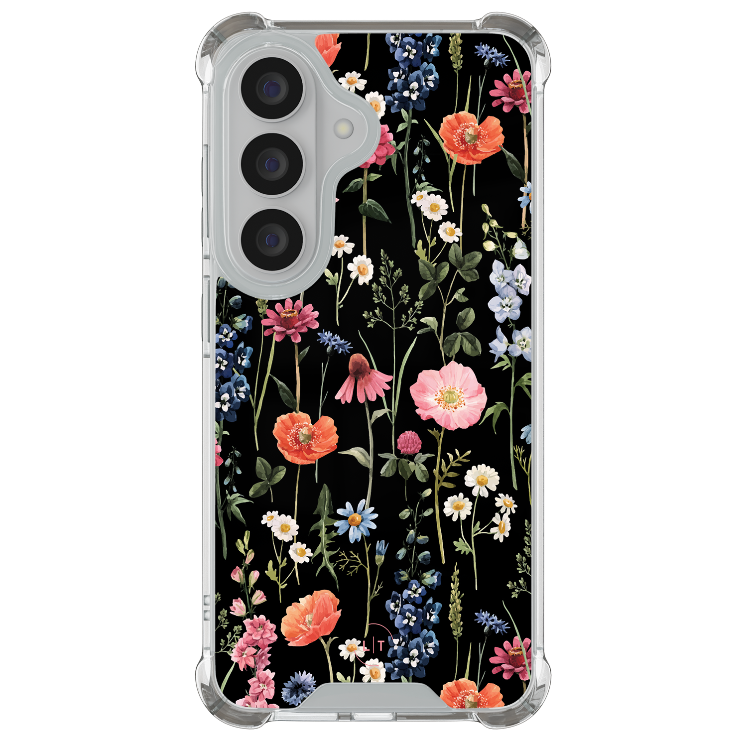 Leuke Telefoonhoesjes Samsung Galaxy S26 shockproof case - Dark flowers
