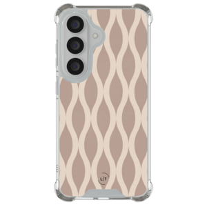 Leuke Telefoonhoesjes Samsung Galaxy S26 shockproof case - Abstract beige