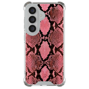 Leuke Telefoonhoesjes Samsung Galaxy S26 shockproof case - Slangenprint roze