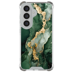 Leuke Telefoonhoesjes Samsung Galaxy S26 shockproof case - Marmer groen goud