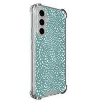 Leuke Telefoonhoesjes Samsung Galaxy A55 shockproof case - Blue dots