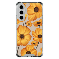 Leuke Telefoonhoesjes Samsung Galaxy A55 shockproof case - Golden bloom