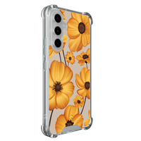 Leuke Telefoonhoesjes Samsung Galaxy A55 shockproof case - Golden bloom