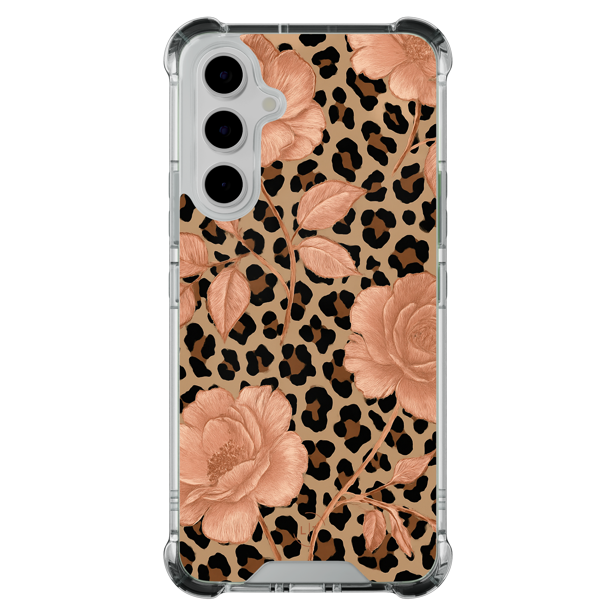Leuke Telefoonhoesjes Samsung Galaxy A55 shockproof case - Leo flowers