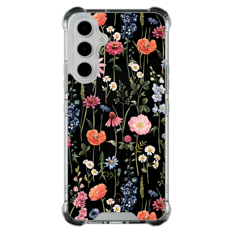 Leuke Telefoonhoesjes Samsung Galaxy A55 shockproof case - Dark flowers