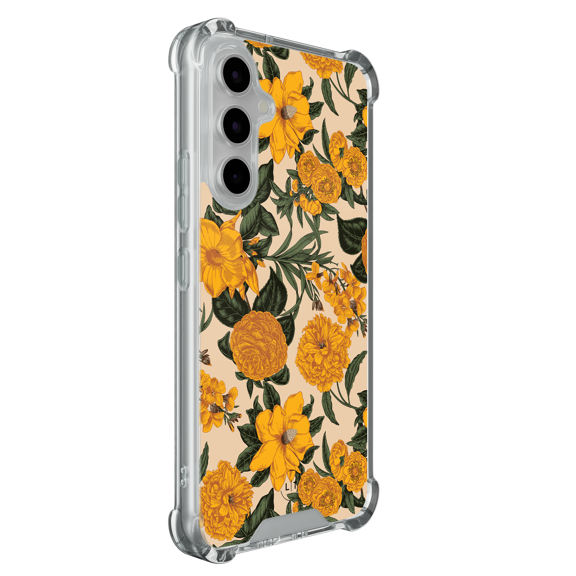 Leuke Telefoonhoesjes Samsung Galaxy A55 shockproof case - Retro flowers