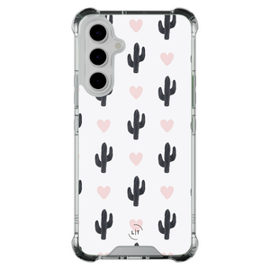 Leuke Telefoonhoesjes Samsung Galaxy A55 shockproof case - Cactus love