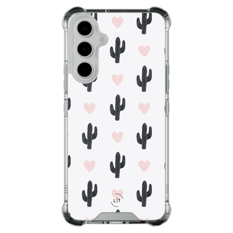 Leuke Telefoonhoesjes Samsung Galaxy A55 shockproof case - Cactus love
