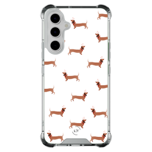 Leuke Telefoonhoesjes Samsung Galaxy A55 shockproof case - Teckels