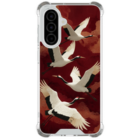 Leuke Telefoonhoesjes Samsung Galaxy A57 shockproof case - Crimson Cranes