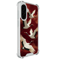 Leuke Telefoonhoesjes Samsung Galaxy A57 shockproof case - Crimson Cranes