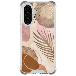 Leuke Telefoonhoesjes Samsung Galaxy A57 shockproof case - Abstract blush shapes
