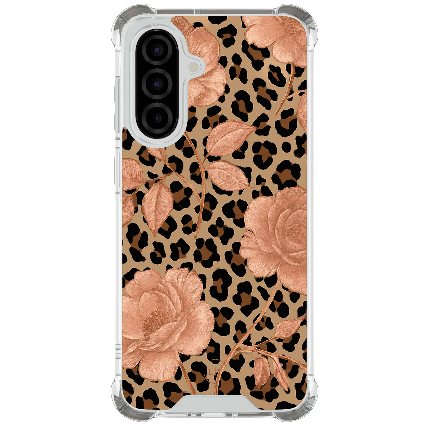 Leuke Telefoonhoesjes Samsung Galaxy A57 shockproof case - Leo flowers