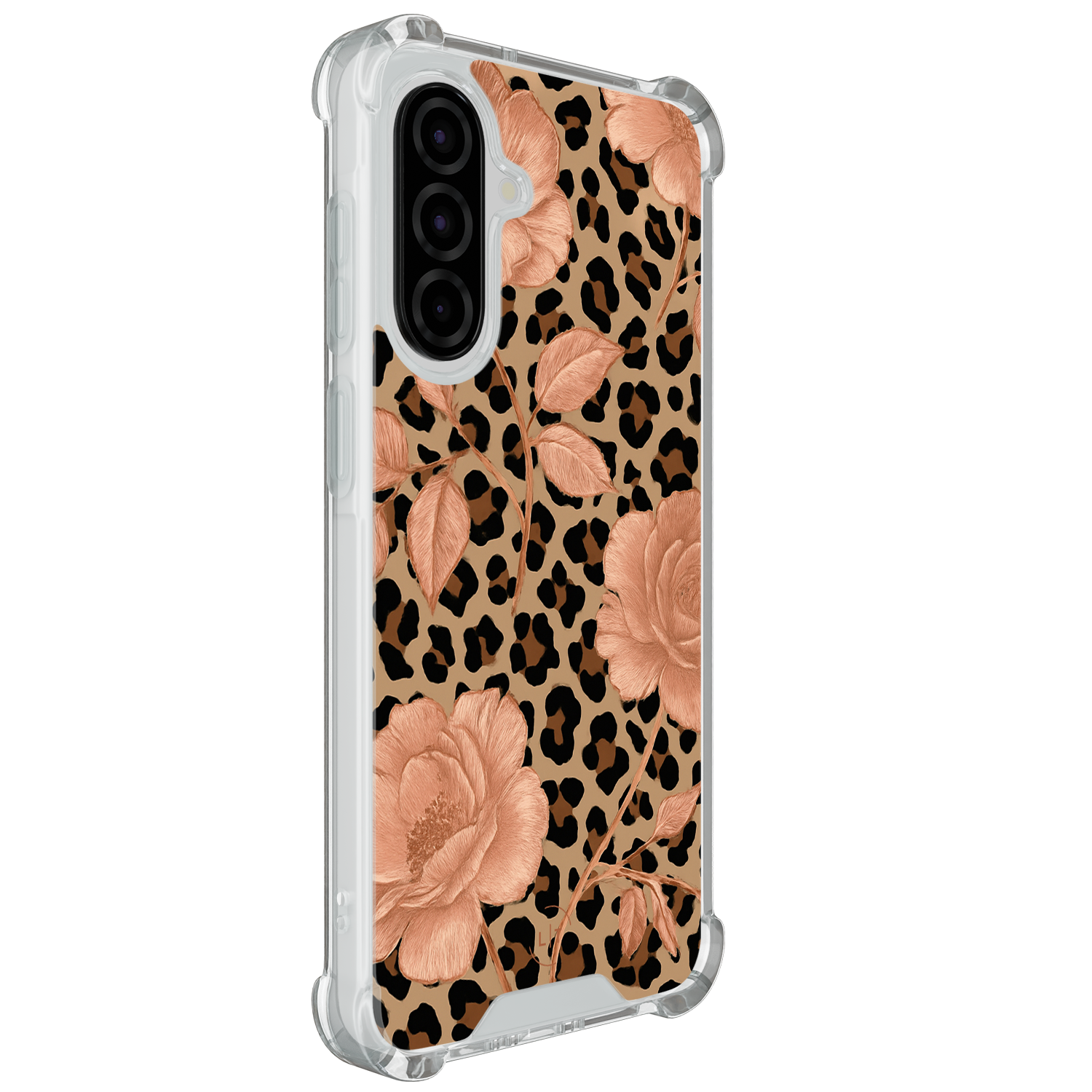 Leuke Telefoonhoesjes Samsung Galaxy A57 shockproof case - Leo flowers