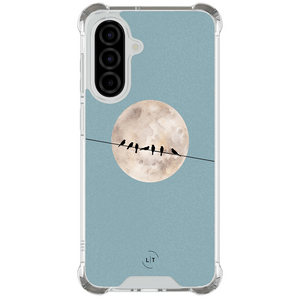 Leuke Telefoonhoesjes Samsung Galaxy A57 shockproof case - Moon birds