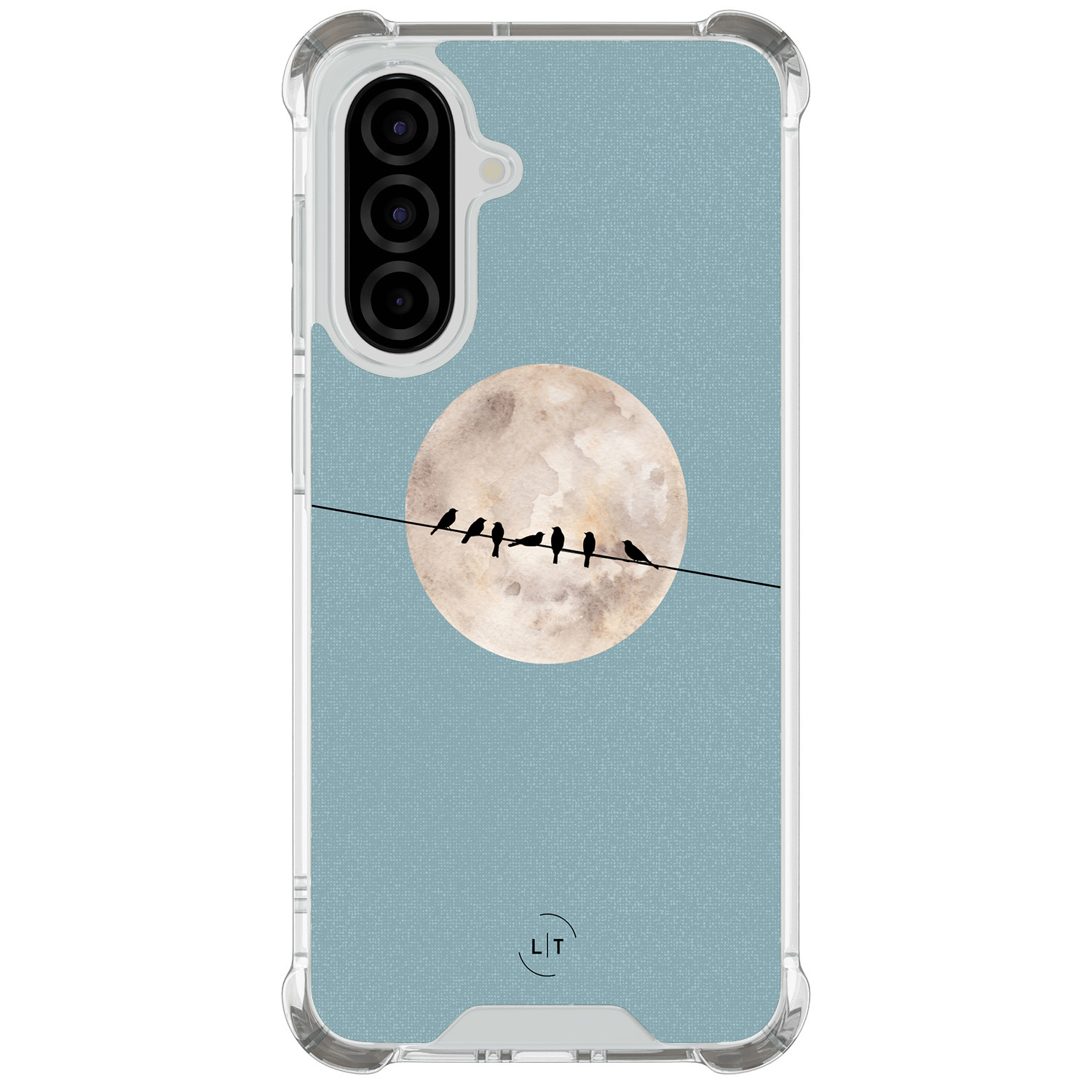 Leuke Telefoonhoesjes Samsung Galaxy A57 shockproof case - Moon birds