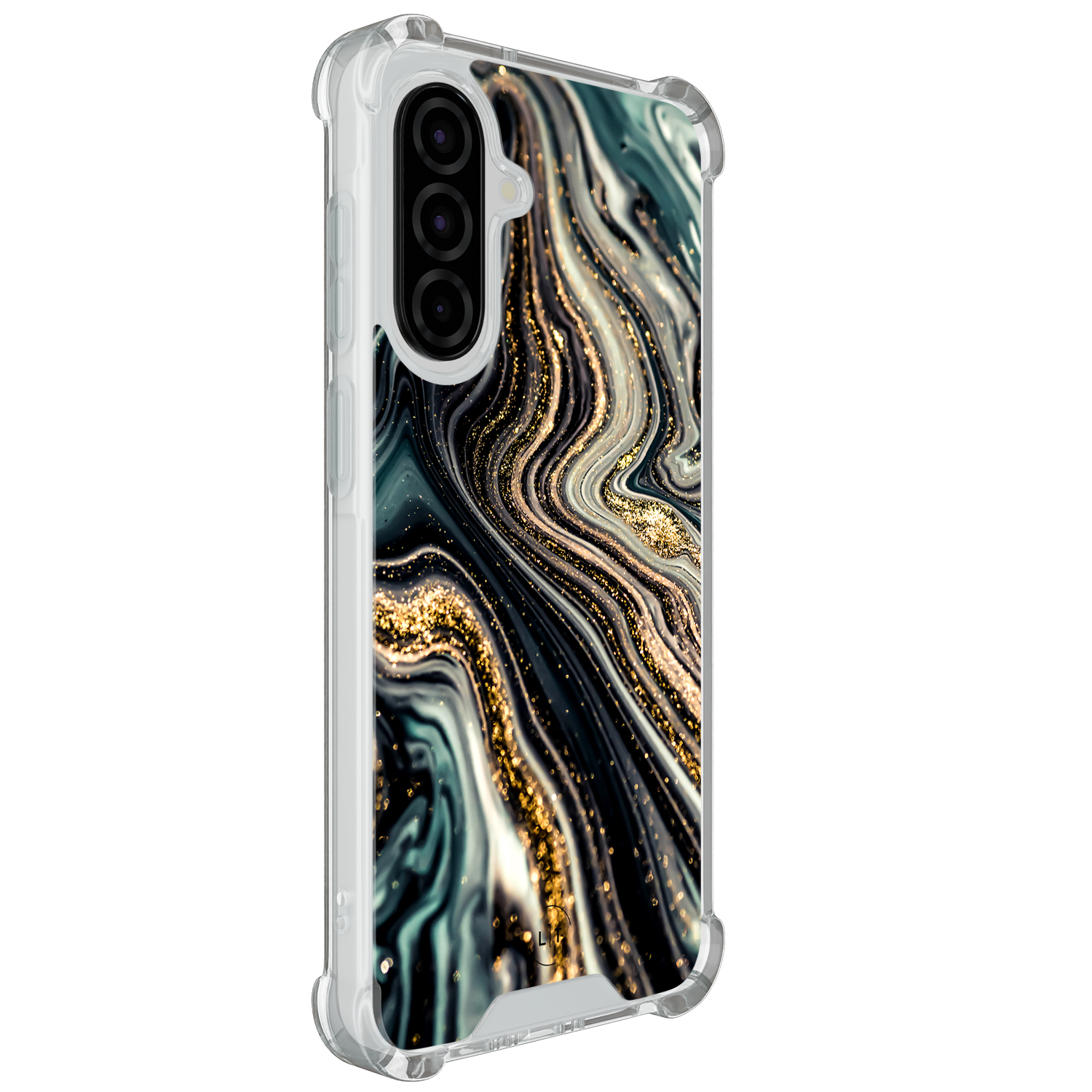 Leuke Telefoonhoesjes Samsung Galaxy A57 shockproof case - Marmer swirl