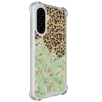 Leuke Telefoonhoesjes Samsung Galaxy A57 shockproof case - Luipaard flower print
