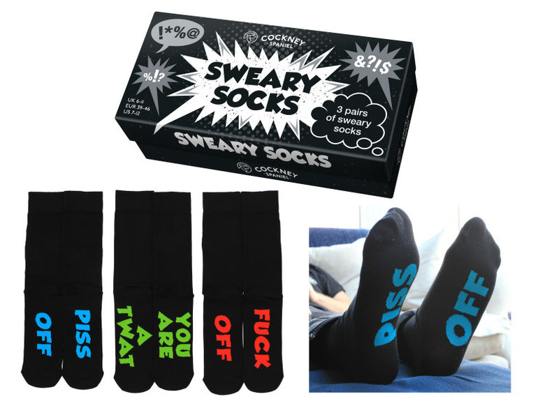 United ODDsocks Sweary - Box by ODDsocks