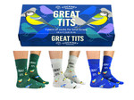 United ODDsocks Great Tits - Box by ODDsocks