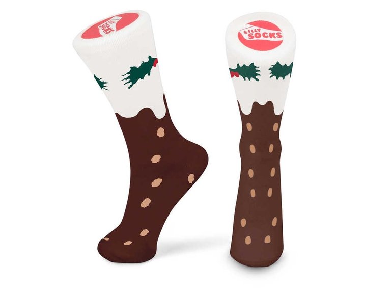 Silly Socks Christmas pudding by Silly Socks