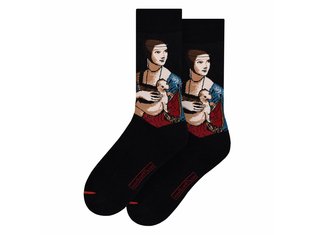 MuseARTa Leonardo Da Vinci - Mona Lisa Mens Socks