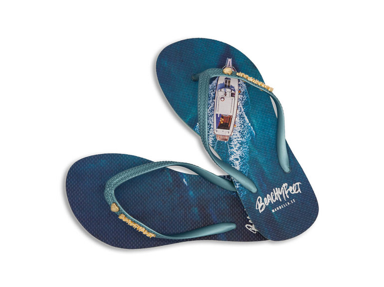 BeachyFeet El Oceano Damesslippers by BeachyFeet