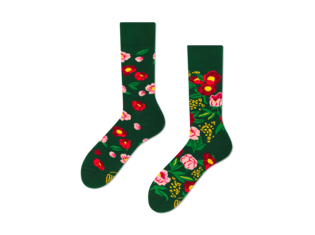 Many Mornings Flower Power Green by Many Mornings Flower Power Green by Many Mornings