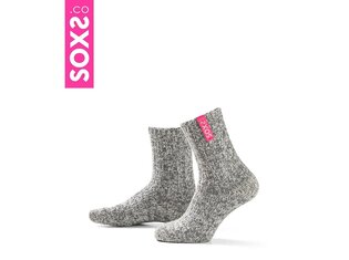 Wollen sokken - Label Bubble gum by SOXS