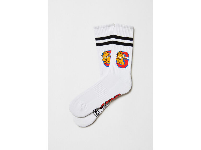 BeSocks BeGarfield - Wit by BeSocks