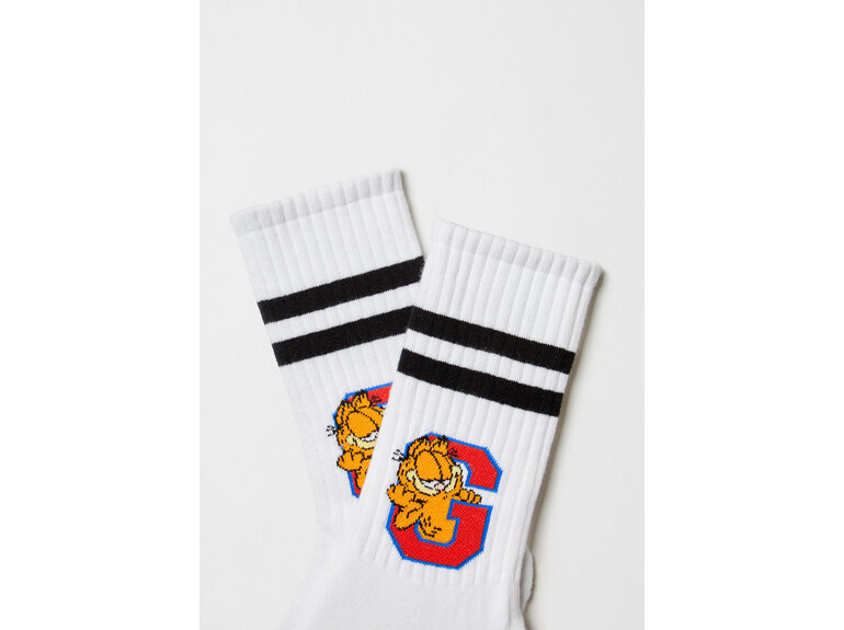 BeSocks BeGarfield - Wit by BeSocks