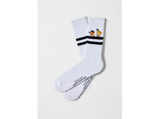 BeSocks BeSesamstraat Bert & Ernie Wit by BeSocks BeSesamstraat Bert & Ernie Wit by BeSocks