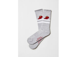 BeSocks BeSesamstraat Elmo - Grijs by BeSocks BeSesamstraat Elmo - Grijs by BeSocks
