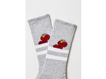 BeSocks BeSesamstraat Elmo - Grijs by BeSocks