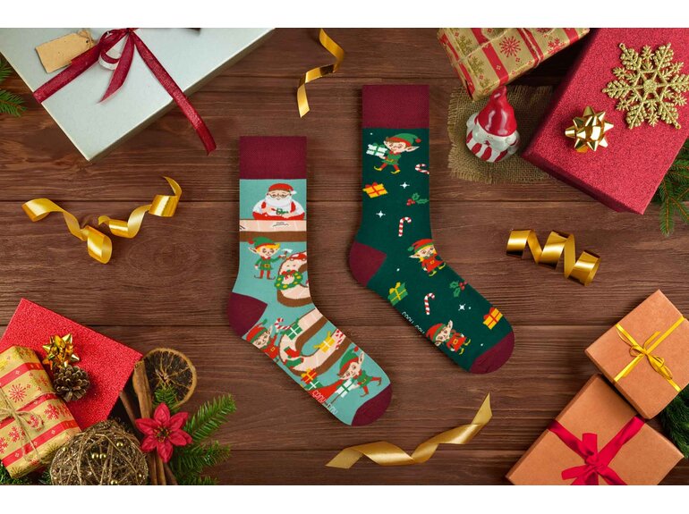 Spox Sox Christmas Elves by Spox Sox