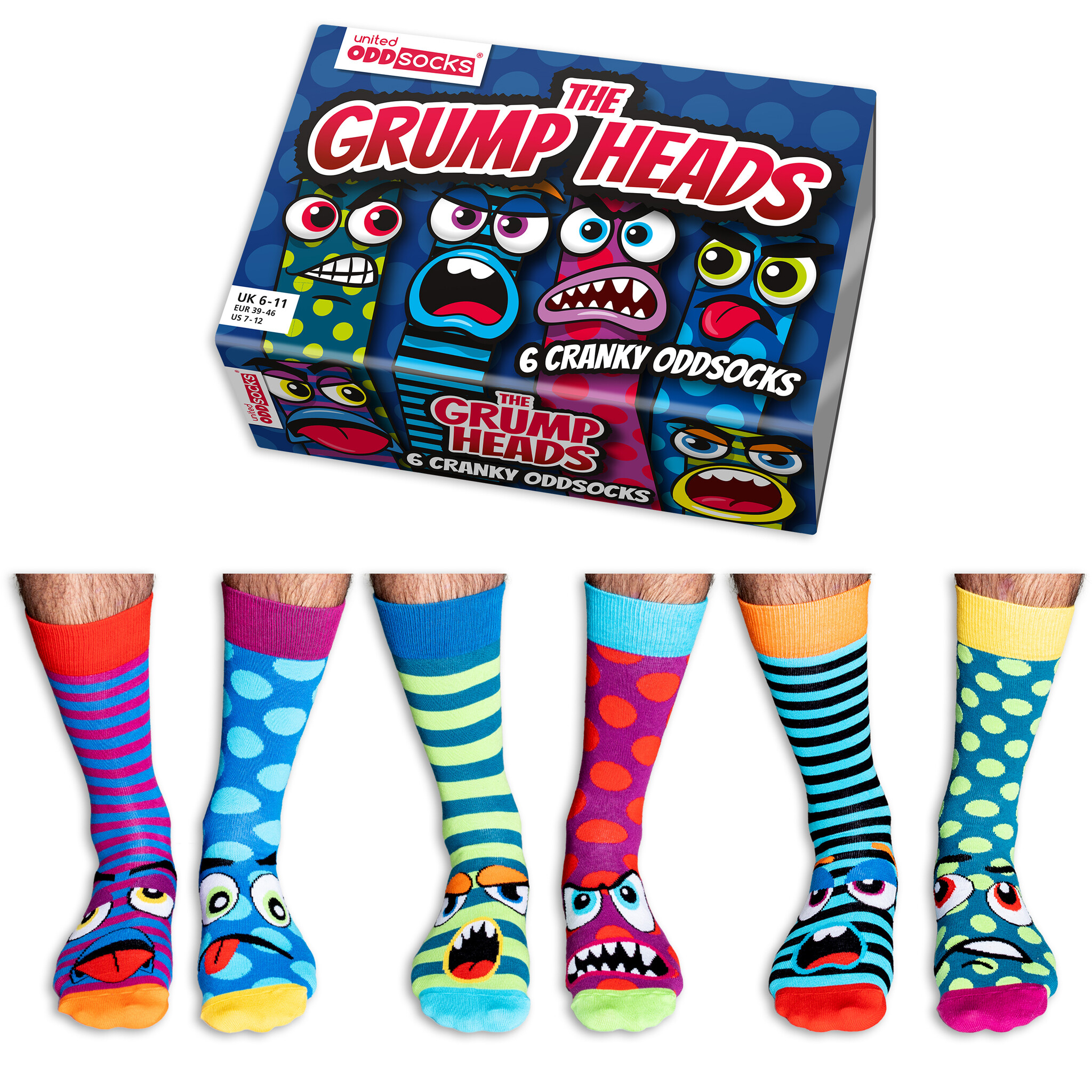Grump Heads - Box by ODDsocks Grump Heads - Box by ODDsocks